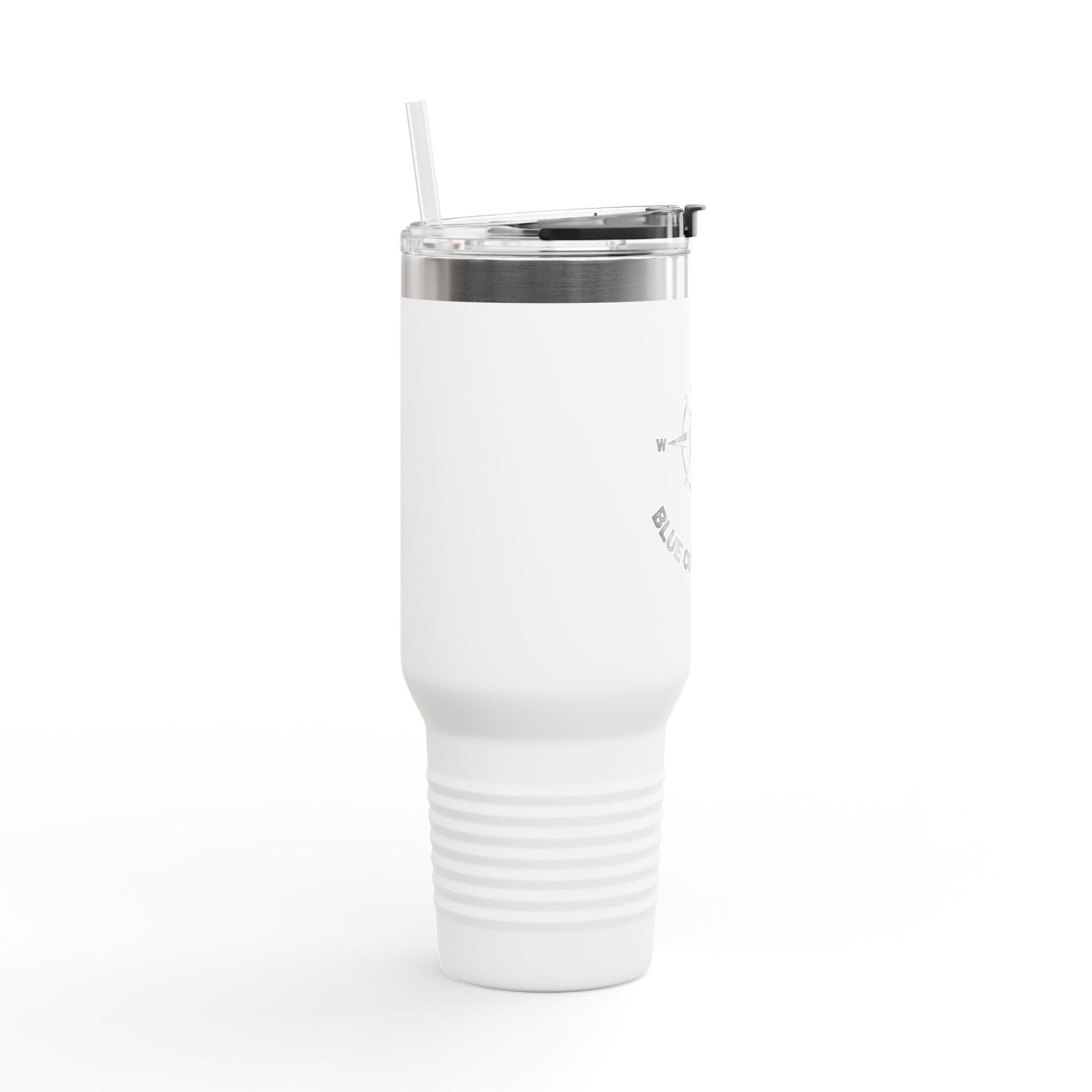 Blue Collar Outlaw | Compass Logo Blue Collar Wife Travel Mug | 40oz Insulated Tumbler