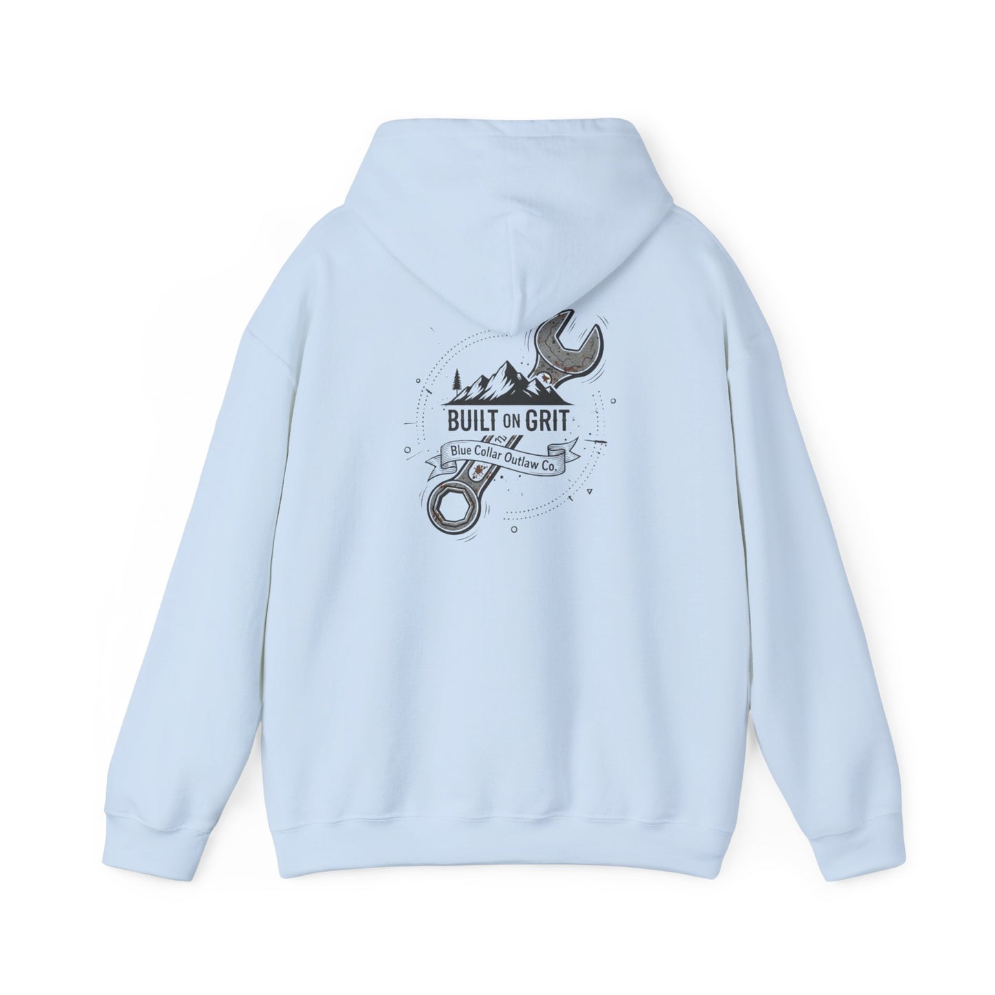 Blue Collar Outlaw | Built On Grit Hoodie