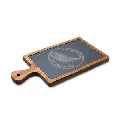 Blue Collar Outlaw | Torch Logo Charcuterie Board