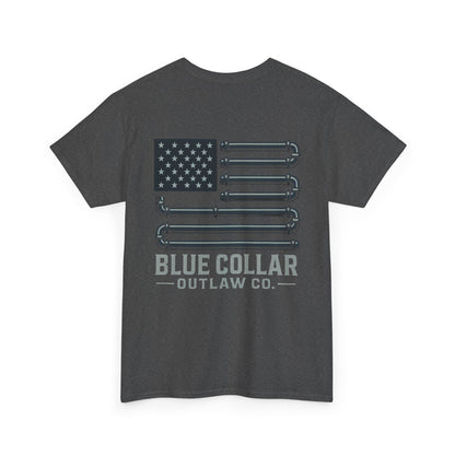 Blue Collar Outlaw | Stars and Pipes T-Shirt