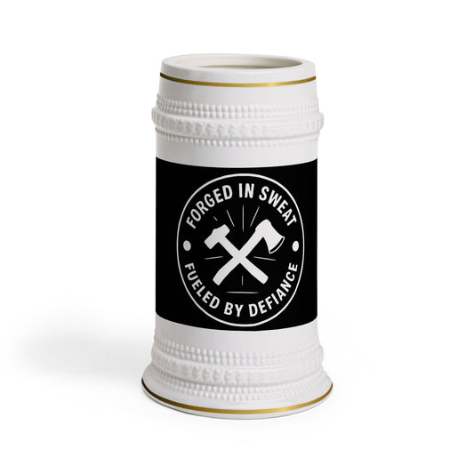 Blue Collar Outlaw | Forged In Sweat Beer Stein Mug