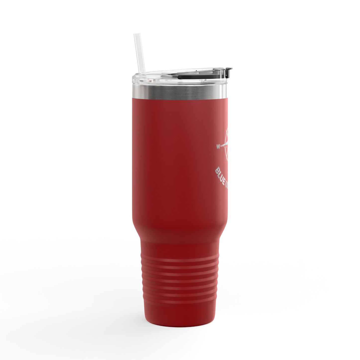 Blue Collar Outlaw | Compass Logo Blue Collar Wife Travel Mug | 40oz Insulated Tumbler