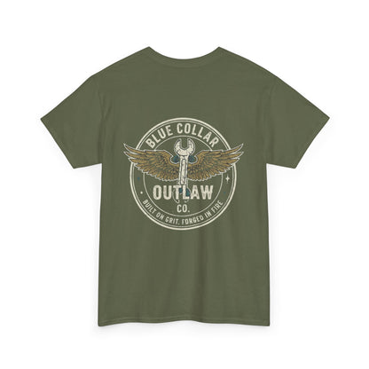 Blue Collar Outlaw | Wrench and Wings T-Shirt