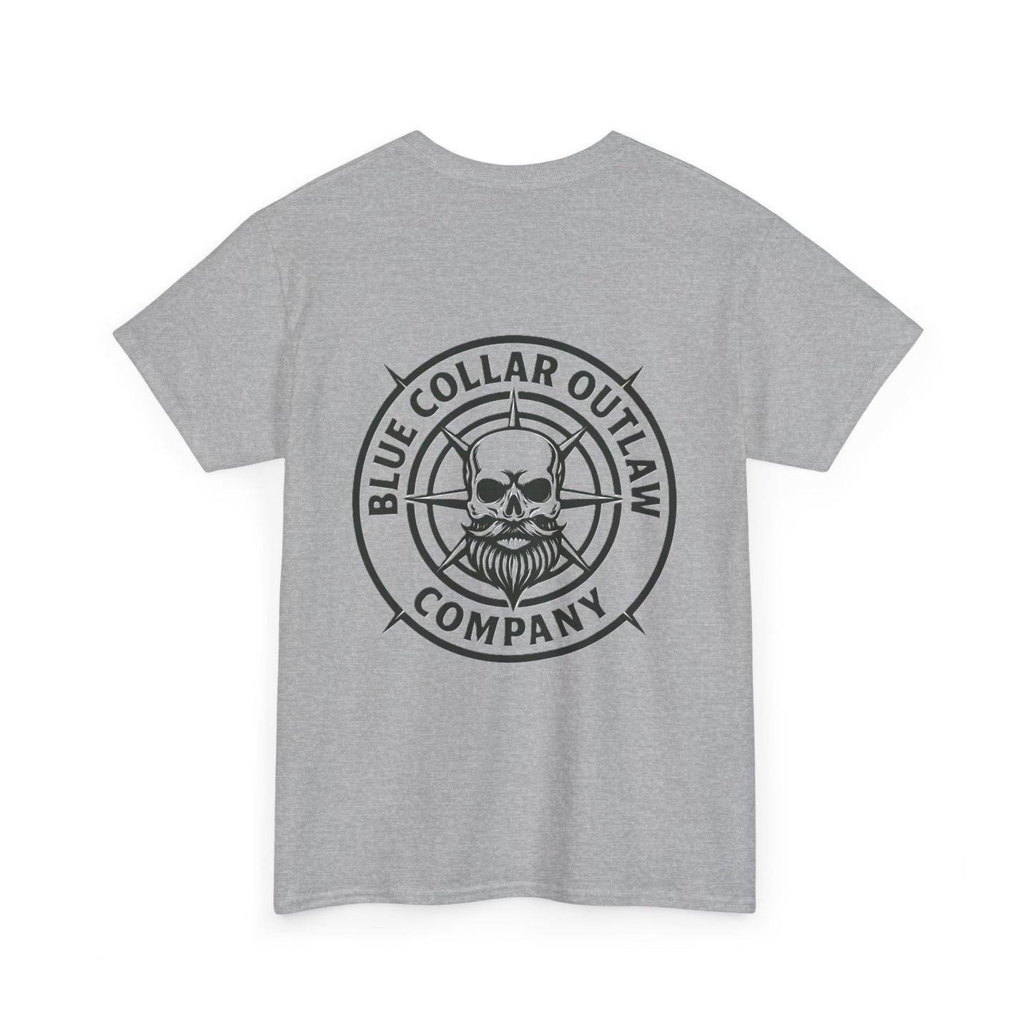 Blue Collar Outlaw | BCO Skull & Compass T-Shirt