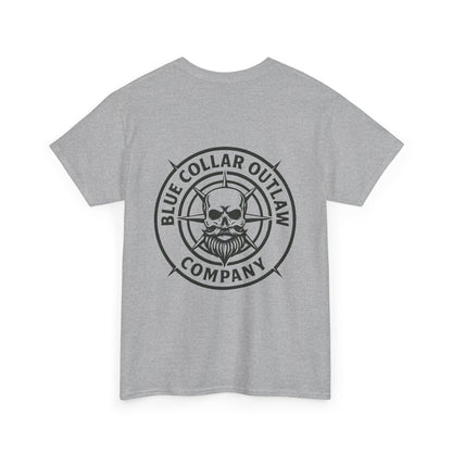 Blue Collar Outlaw | BCO Skull & Compass T-Shirt