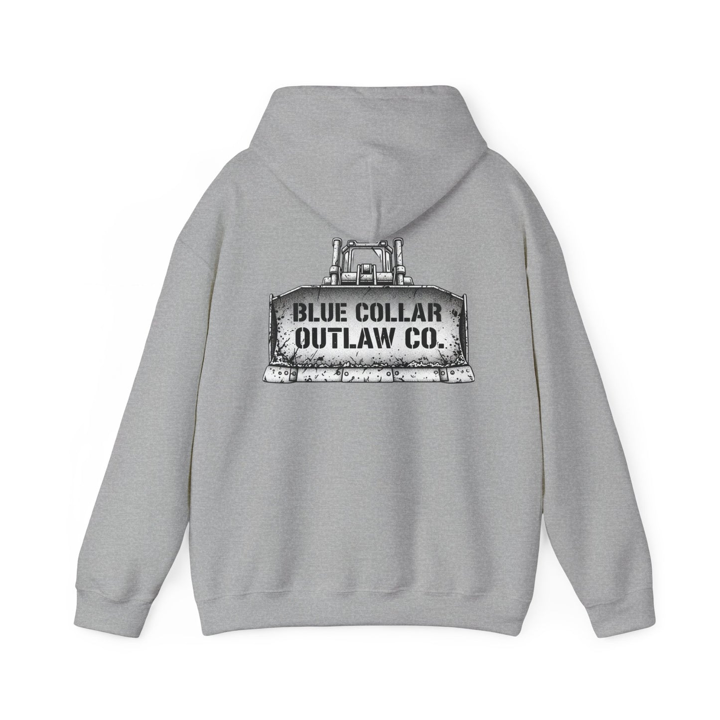 Blue Collar Outlaw | Bulldozer Hoodie