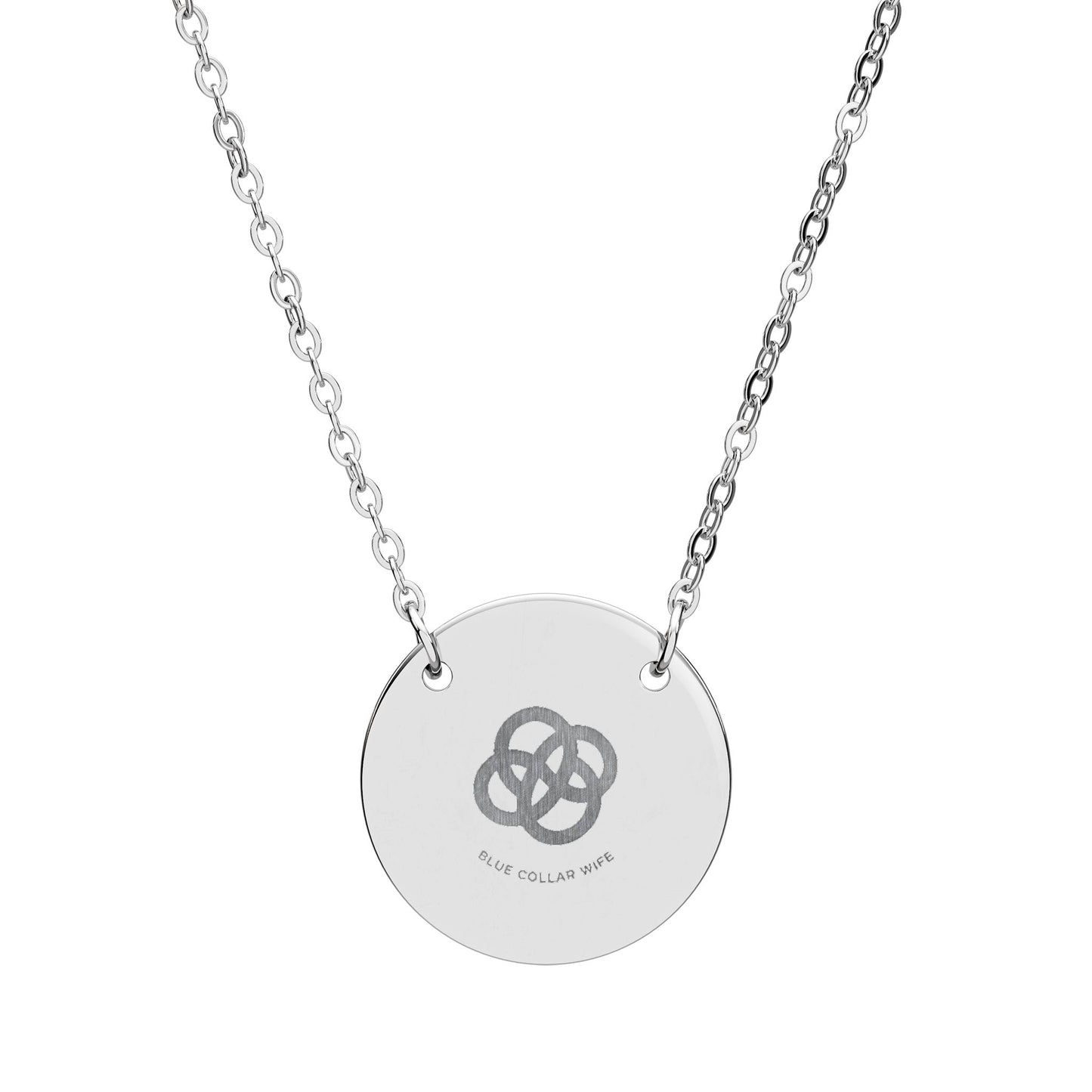 Blue Collar Outlaw | Interlocking Knot Circle Necklace