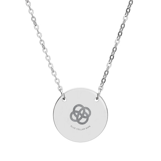 Blue Collar Outlaw | Interlocking Knot Circle Necklace