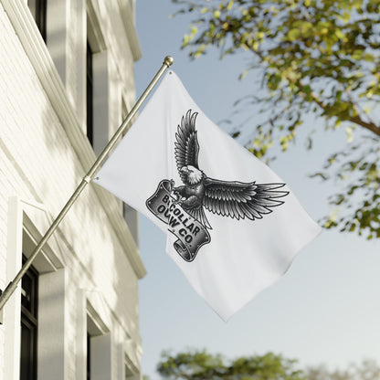 Blue Collar Outlaw | Blue Collar Eagle Flag | Double-Sided Garden Flag