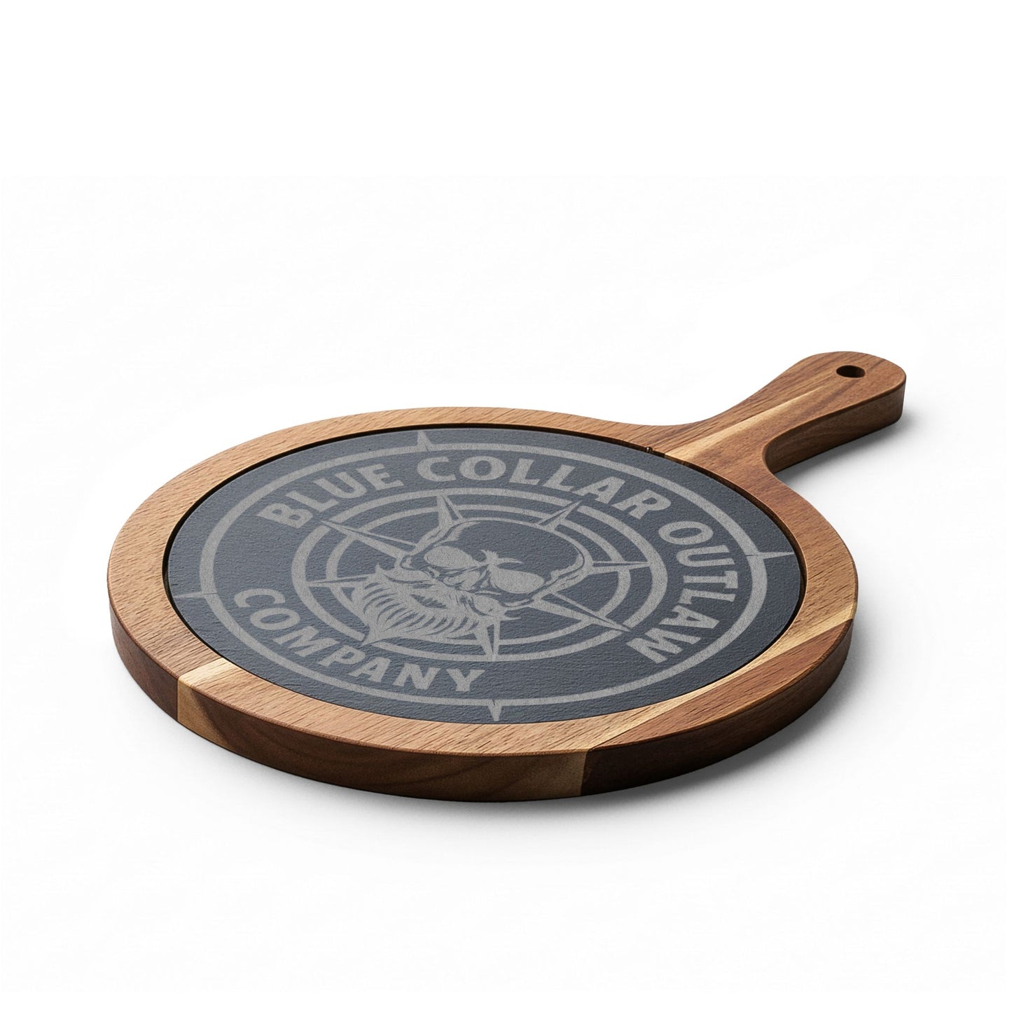 Blue Collar Outlaw | Blue Collar Outlaw Logo Charcuterie Board