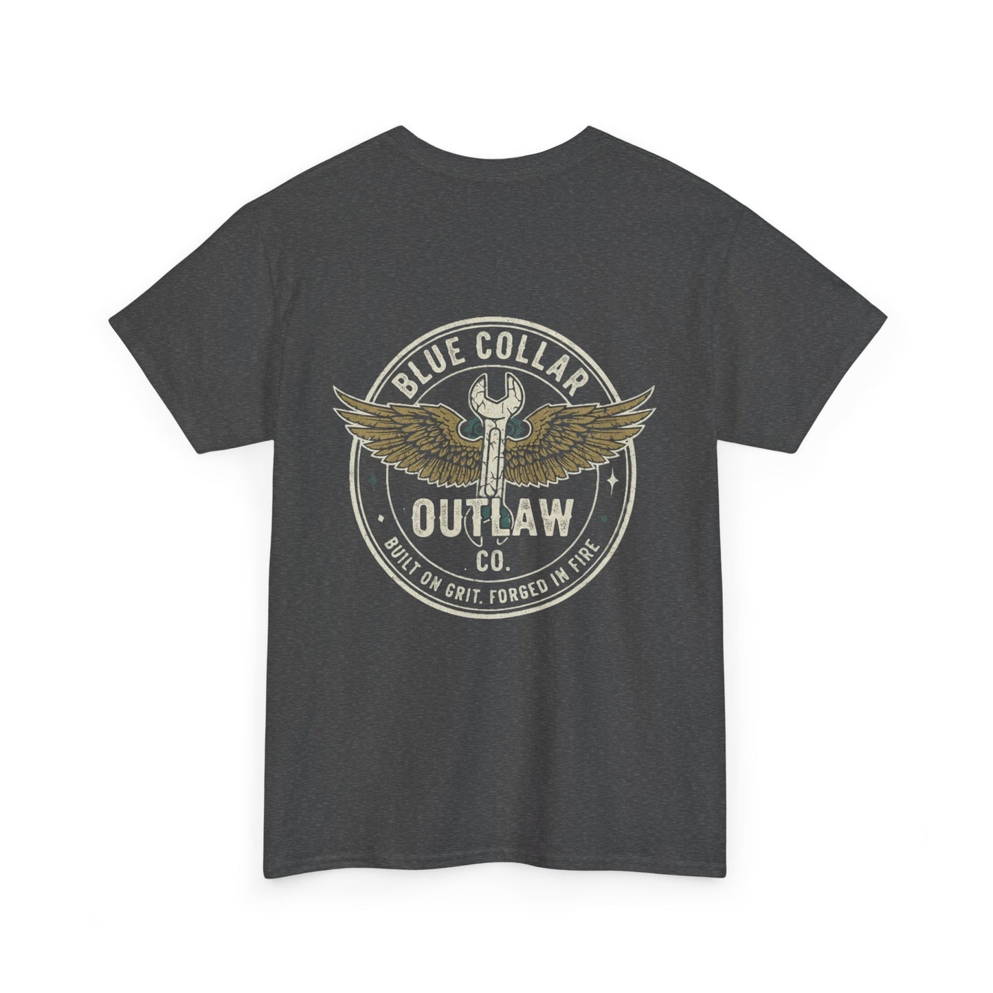 Blue Collar Outlaw | Wrench and Wings T-Shirt
