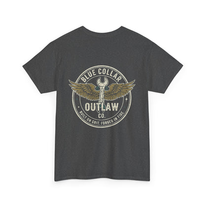 Blue Collar Outlaw | Wrench and Wings T-Shirt