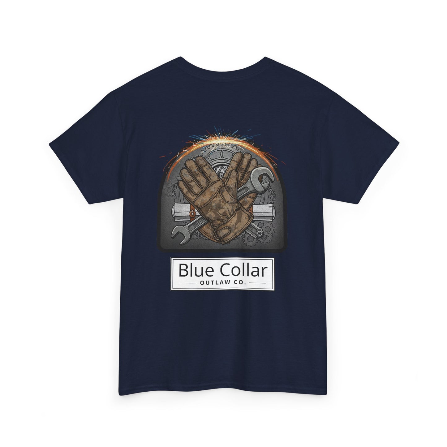 Blue Collar Outlaw | Gloves & Wrench T-Shirt