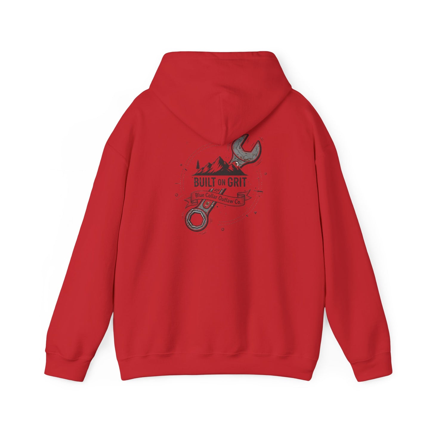 Blue Collar Outlaw | Built On Grit Hoodie