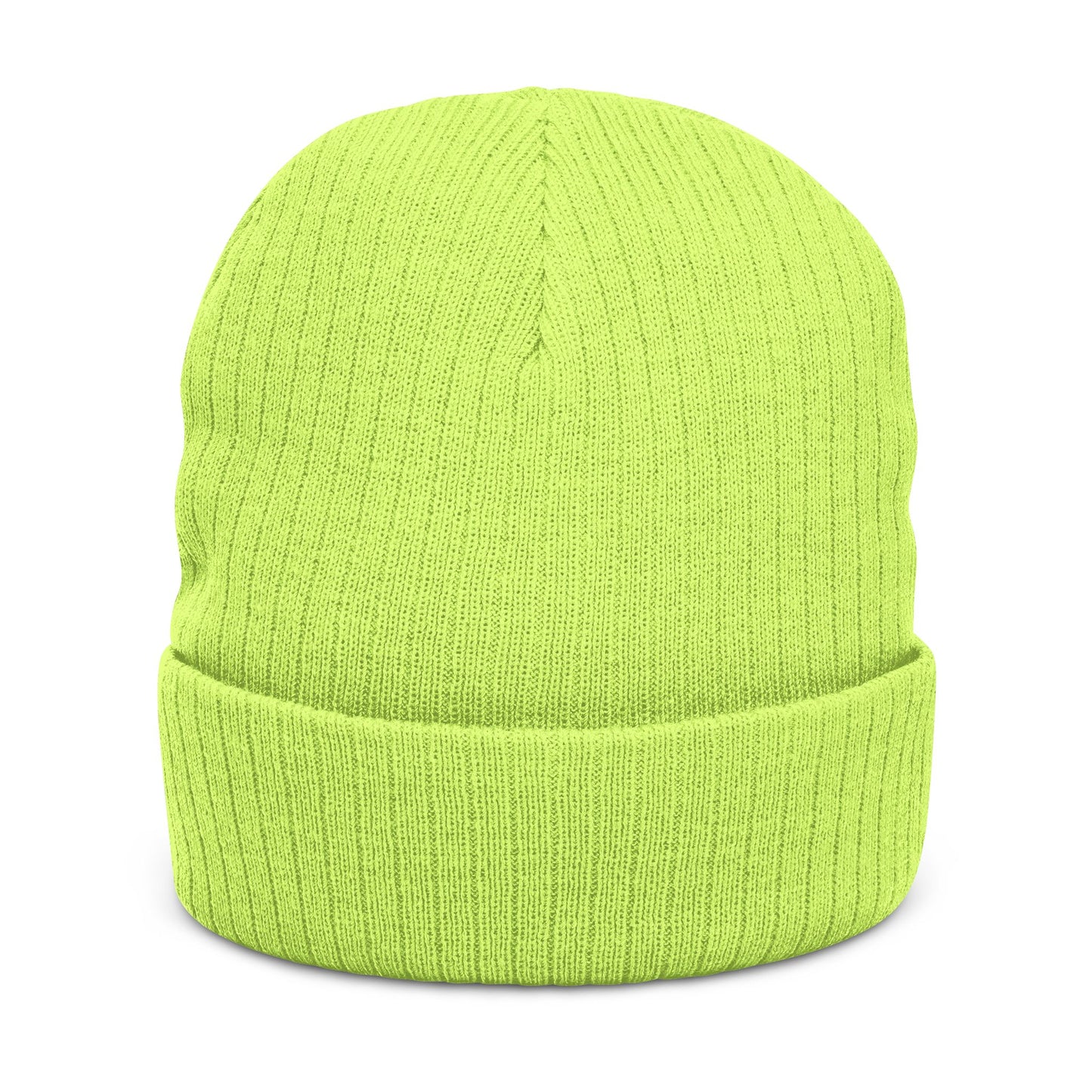 Blue Collar Outlaw | Blue Collar Patch Ribbed Knit Beanie