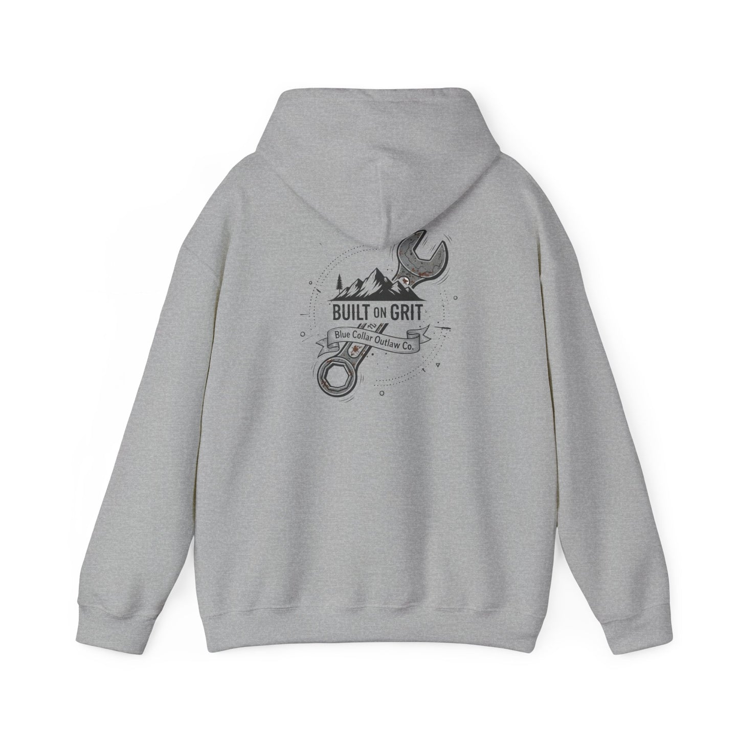 Blue Collar Outlaw | Built On Grit Hoodie