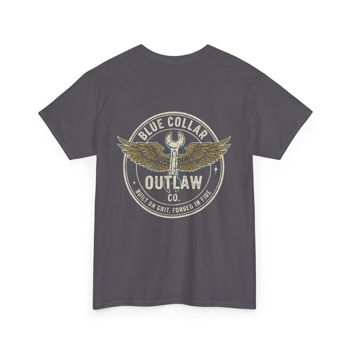 Blue Collar Outlaw | Wrench and Wings T-Shirt