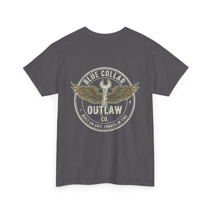 Blue Collar Outlaw | Wrench and Wings T-Shirt