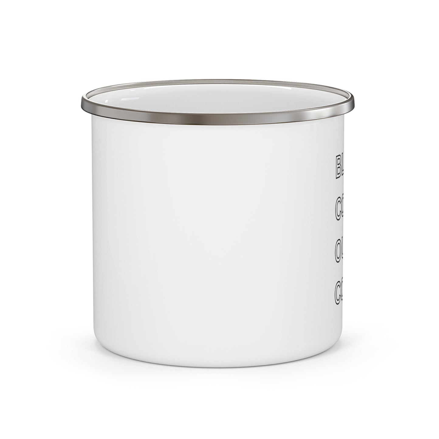 Blue Collar Outlaw | Vintage Blue Collar Outlaw Logo Enamel Camping Mug