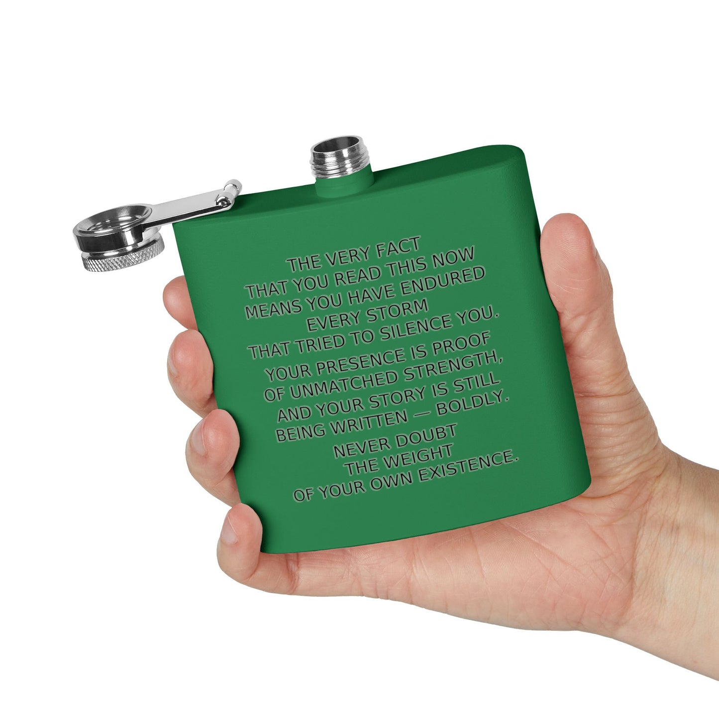 Blue Collar Outlaw | Inspirational Flask
