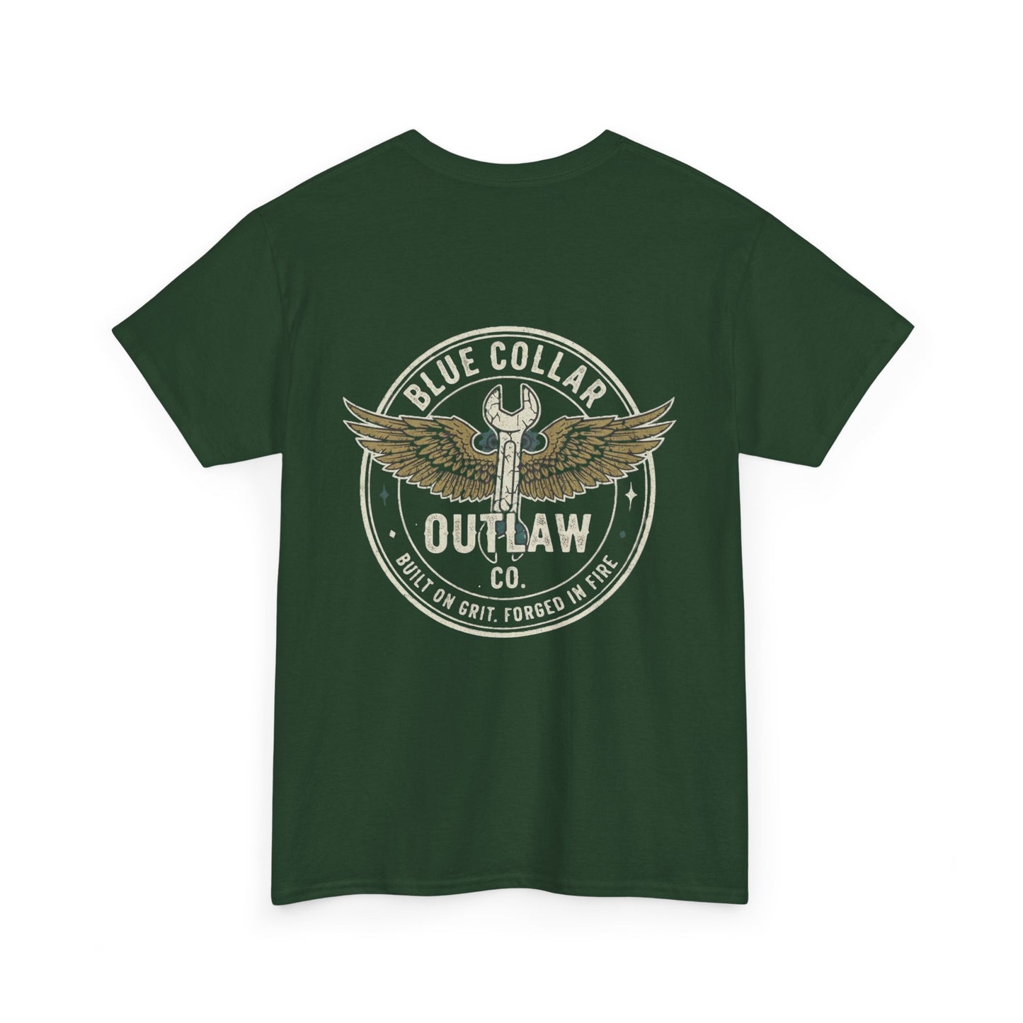 Blue Collar Outlaw | Wrench and Wings T-Shirt