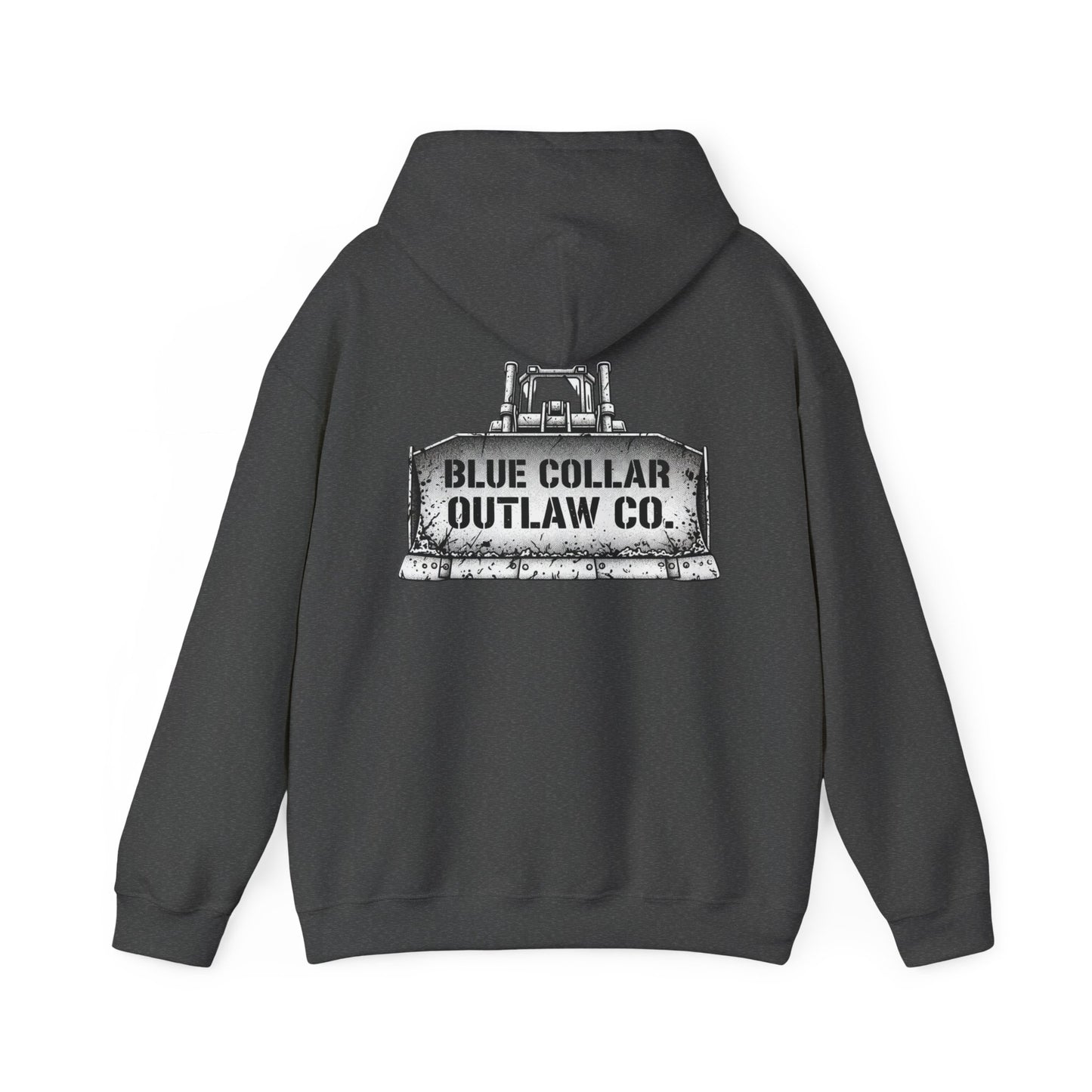 Blue Collar Outlaw | Bulldozer Hoodie