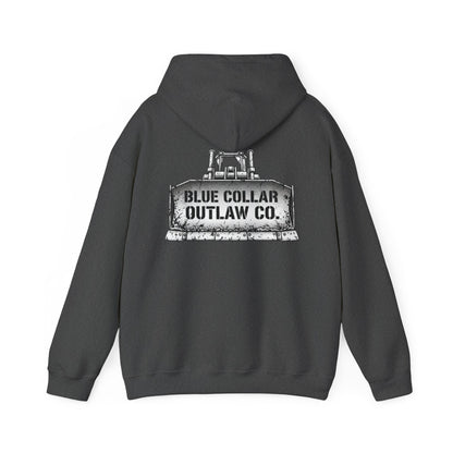 Blue Collar Outlaw | Bulldozer Hoodie