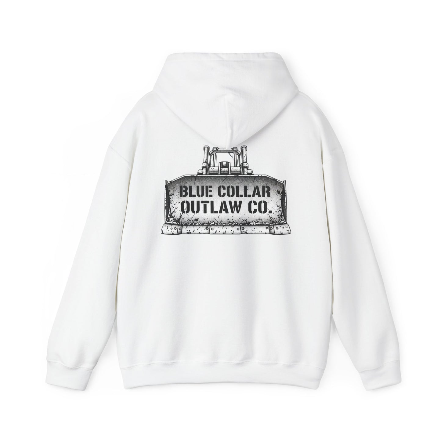 Blue Collar Outlaw | Bulldozer Hoodie