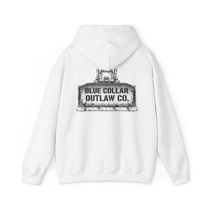 Blue Collar Outlaw | Bulldozer Hoodie