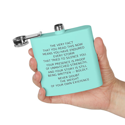 Blue Collar Outlaw | Inspirational Flask