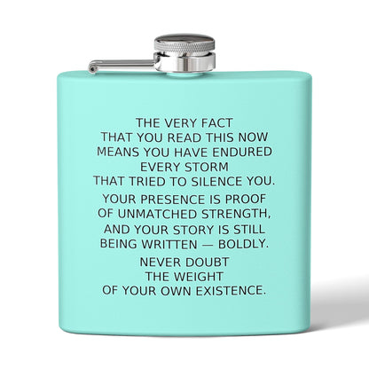 Blue Collar Outlaw | Inspirational Flask