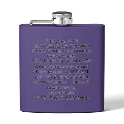 Blue Collar Outlaw | Inspirational Flask