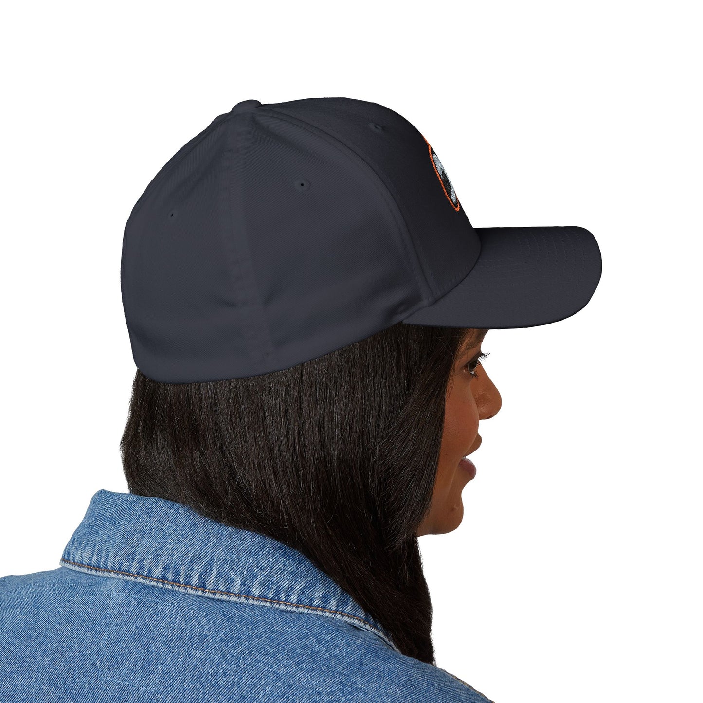 Blue Collar Outlaw | Embroidered Structured FlexFit Cap