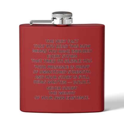 Blue Collar Outlaw | Inspirational Flask