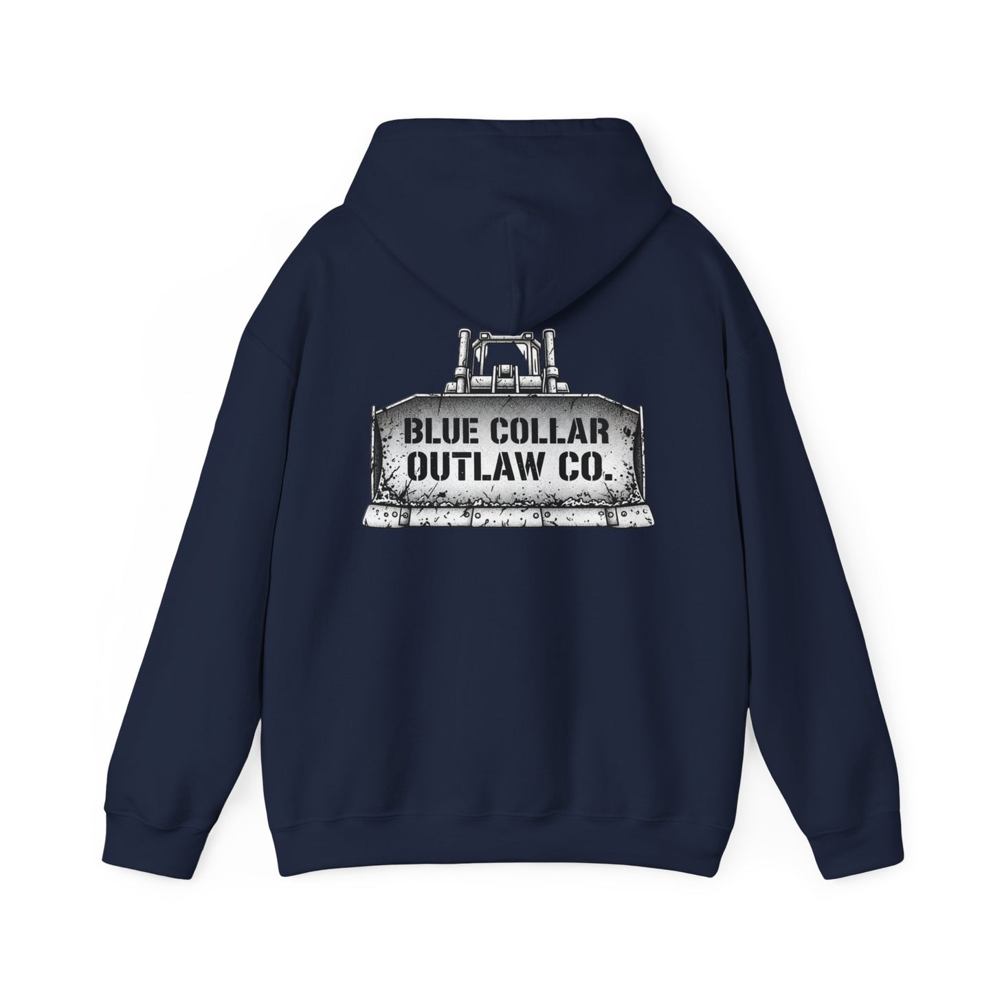Blue Collar Outlaw | Bulldozer Hoodie