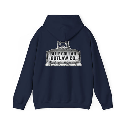 Blue Collar Outlaw | Bulldozer Hoodie