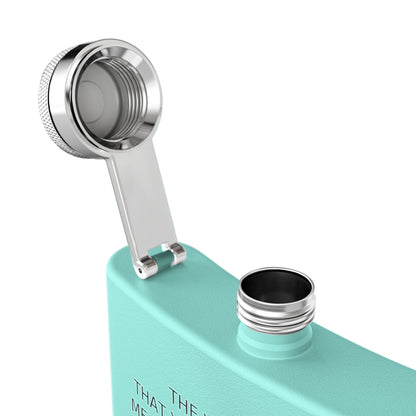 Blue Collar Outlaw | Inspirational Flask