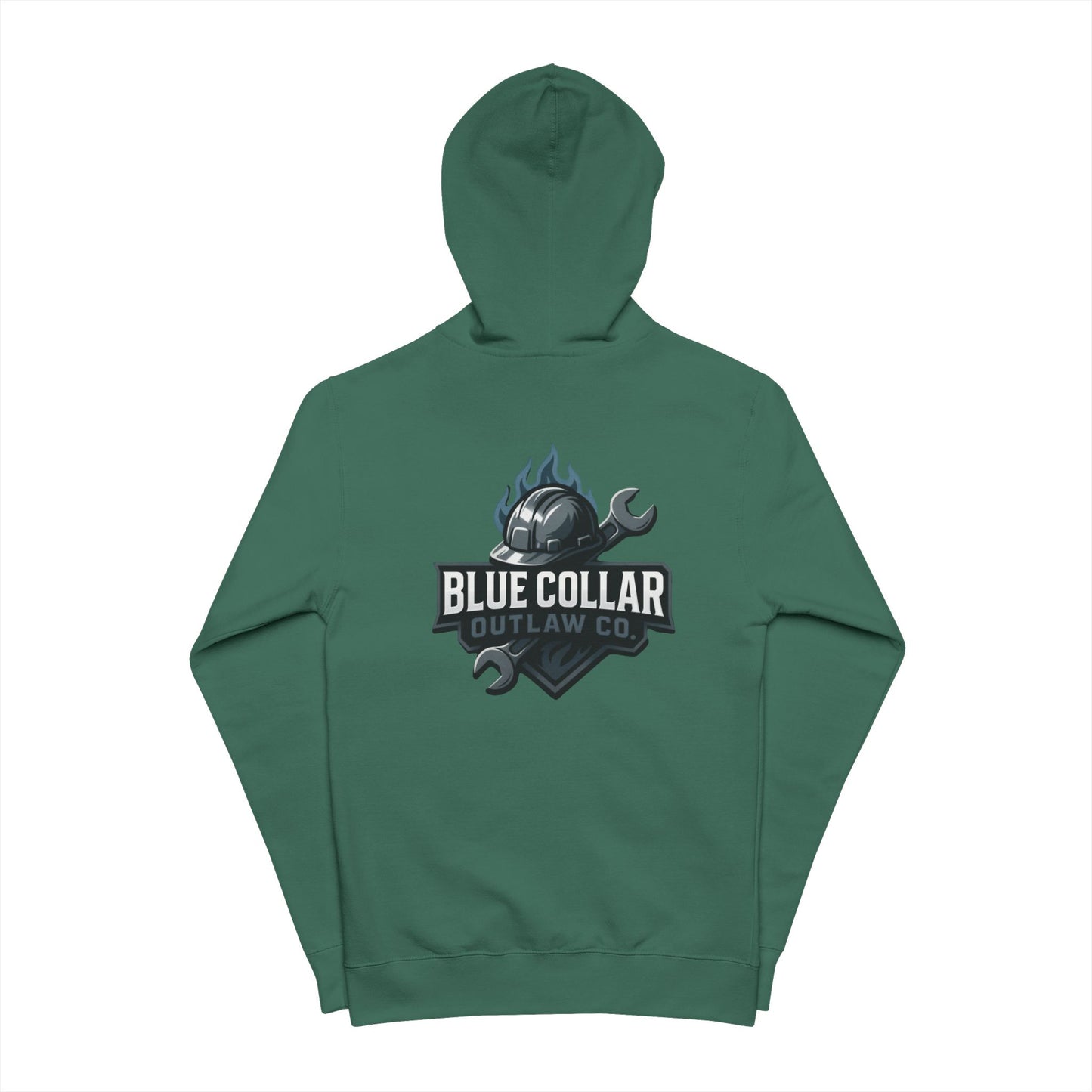 Blue Collar Outlaw | Wrench Zip Up Hoodie