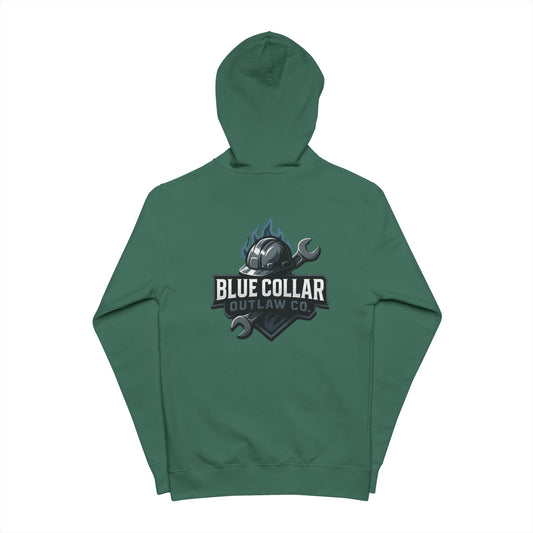 Blue Collar Outlaw | Wrench Zip Up Hoodie