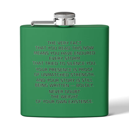 Blue Collar Outlaw | Inspirational Flask