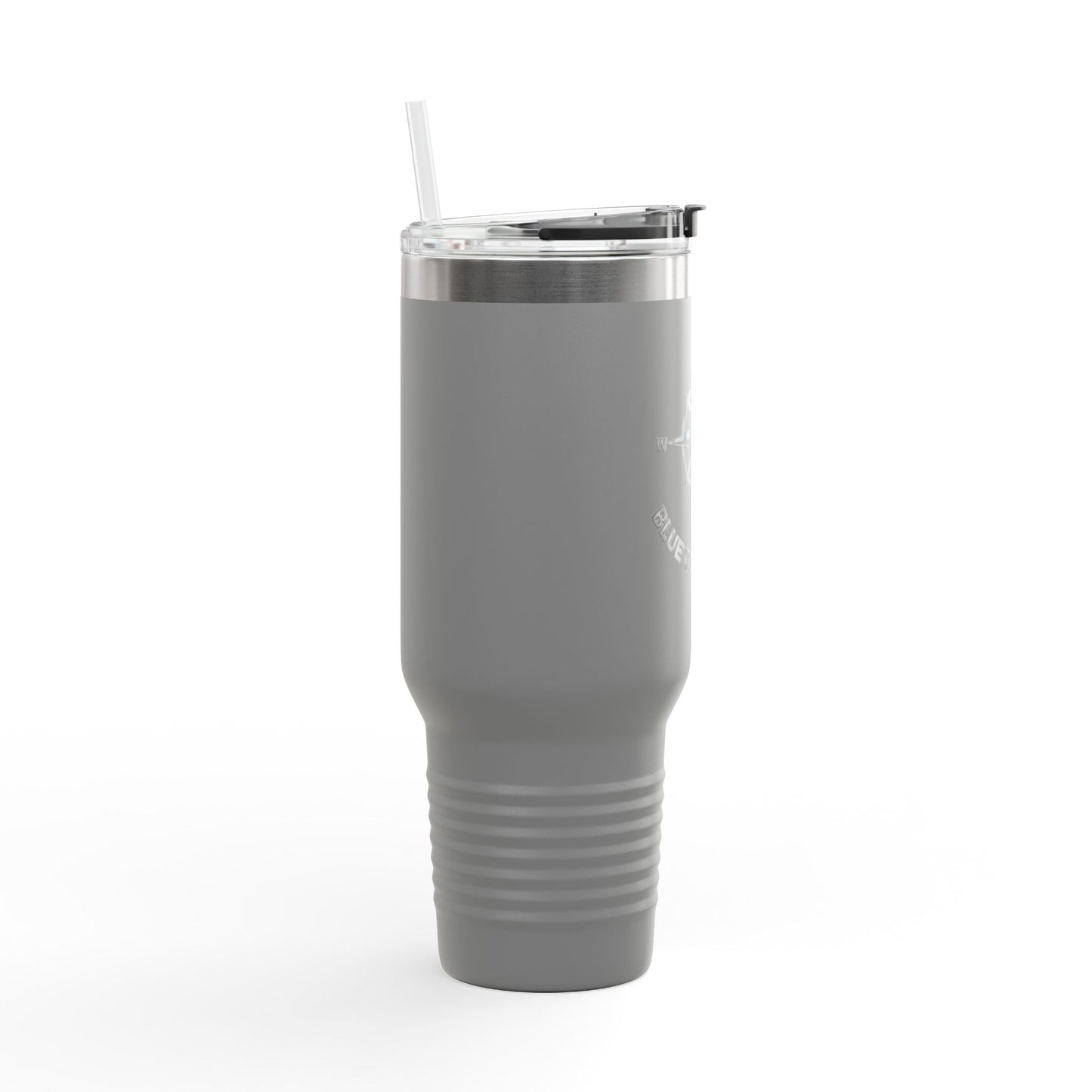 Blue Collar Outlaw | Compass Logo Blue Collar Wife Travel Mug | 40oz Insulated Tumbler