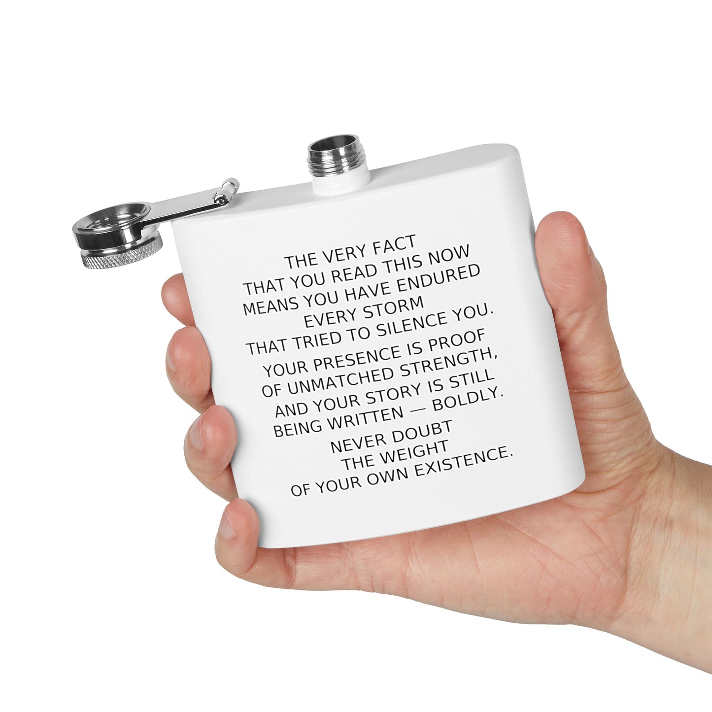 Blue Collar Outlaw | Inspirational Flask