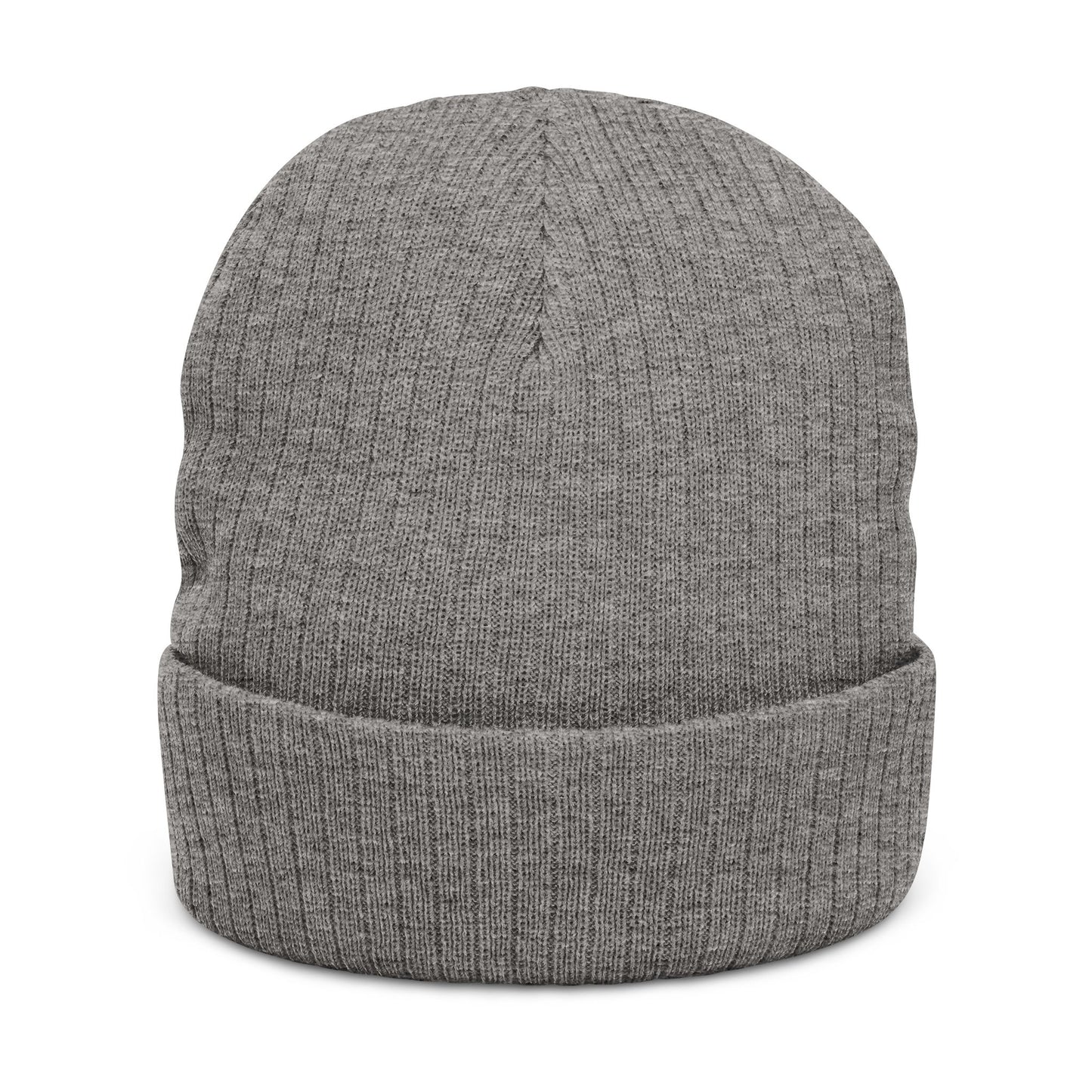 Blue Collar Outlaw | Blue Collar Patch Ribbed Knit Beanie