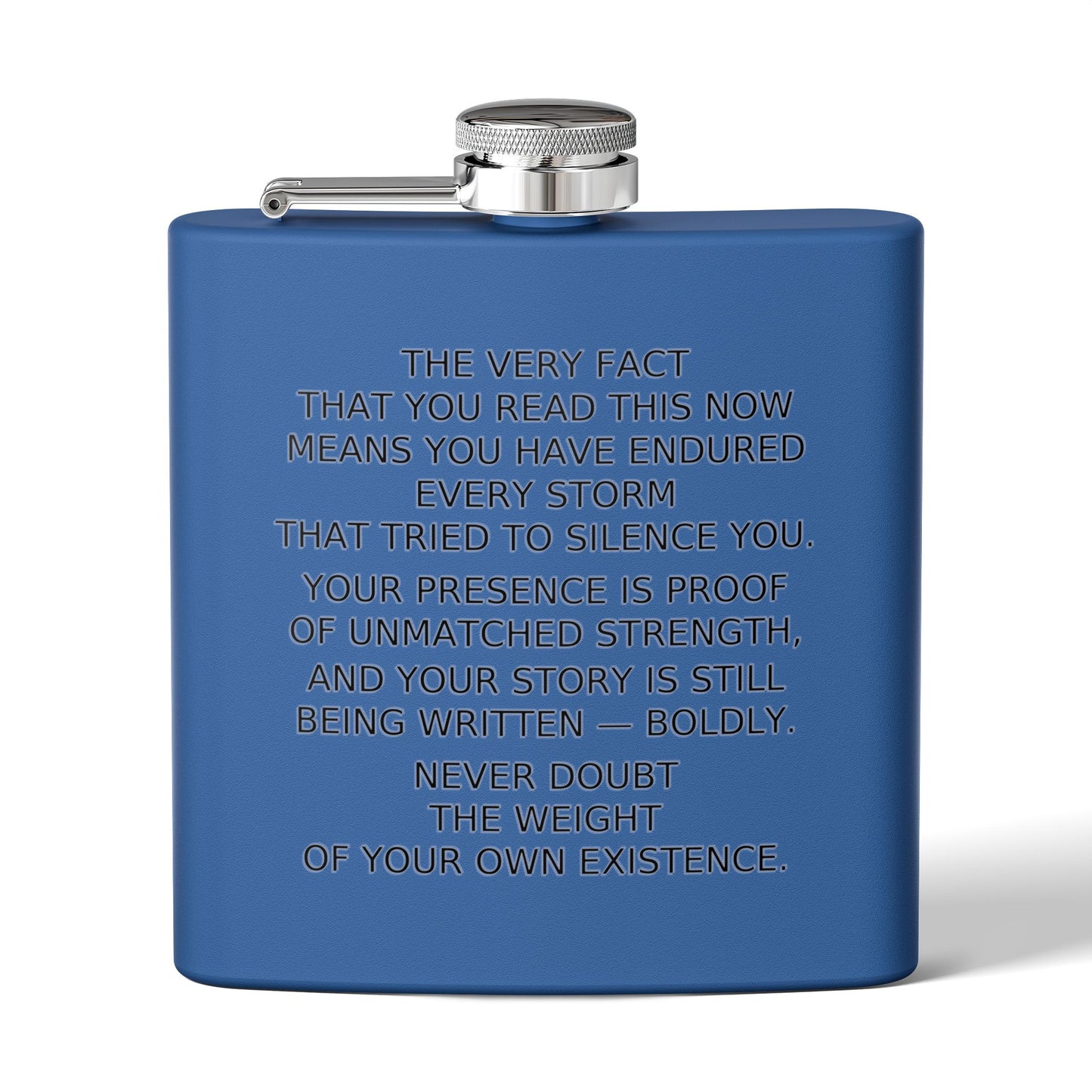 Blue Collar Outlaw | Inspirational Flask