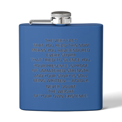 Blue Collar Outlaw | Inspirational Flask