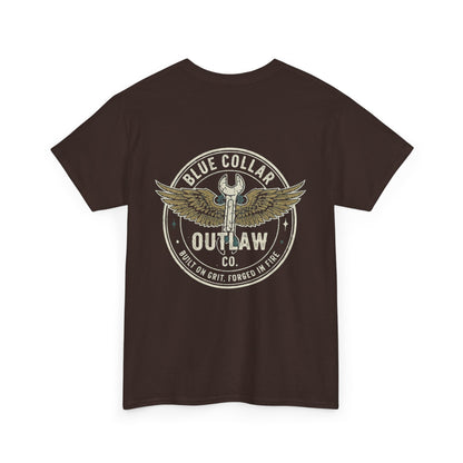 Blue Collar Outlaw | Wrench and Wings T-Shirt