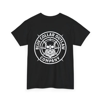 Blue Collar Outlaw | BCO Skull & Compass T-Shirt
