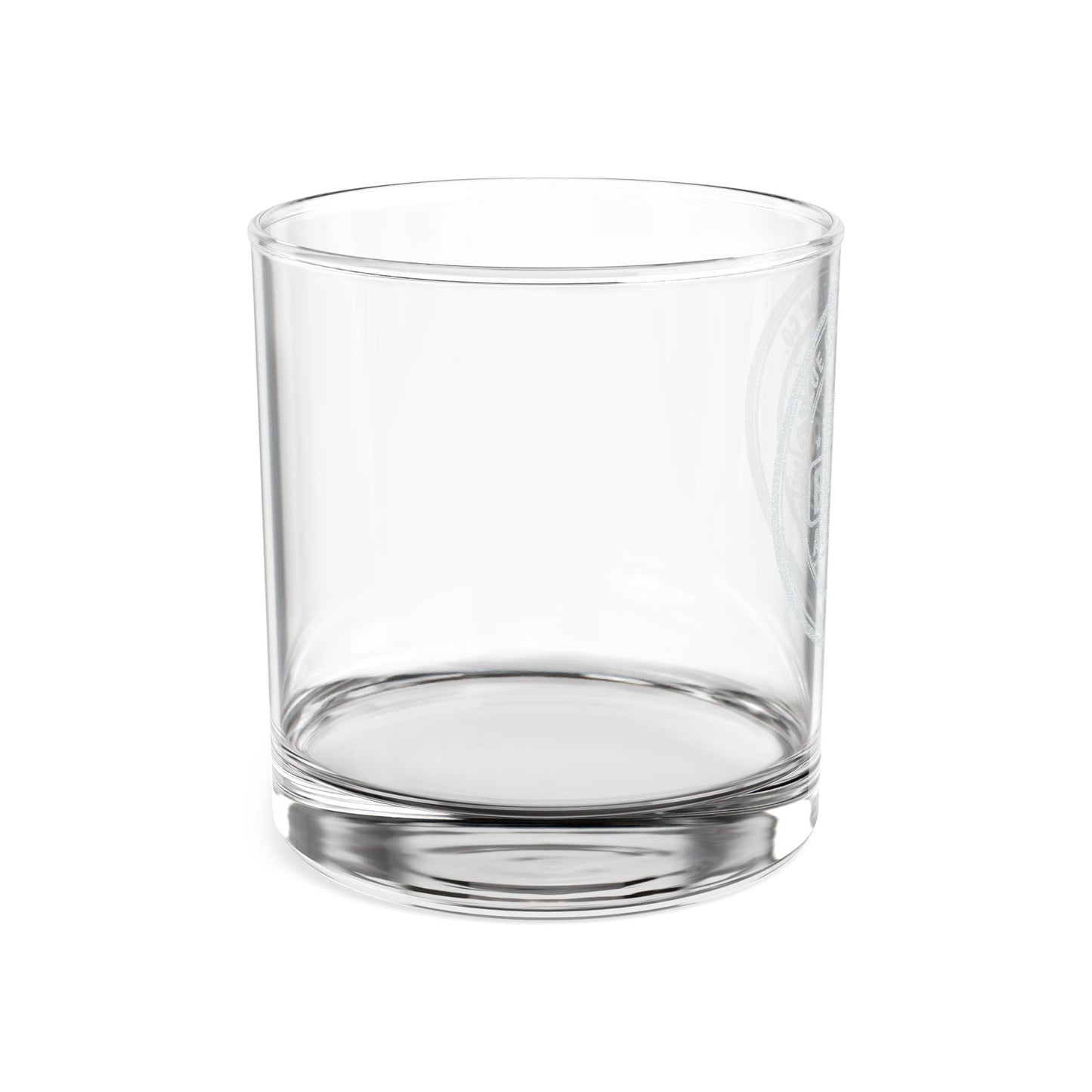 Blue Collar Outlaw | Blisters and Backbone Whiskey Glass | Engraved 10.5oz Rocks Glass