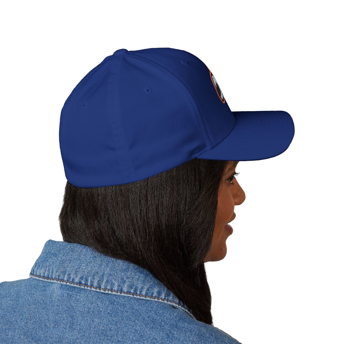 Blue Collar Outlaw | Embroidered Structured FlexFit Cap