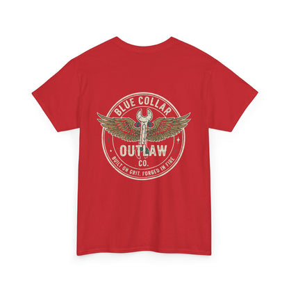 Blue Collar Outlaw | Wrench and Wings T-Shirt